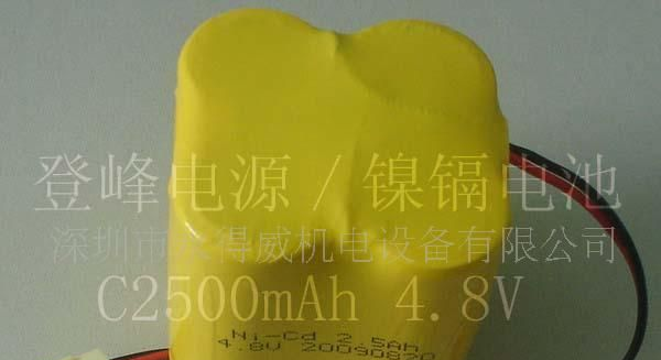 供应镍镉电池4.8V C2500mAh