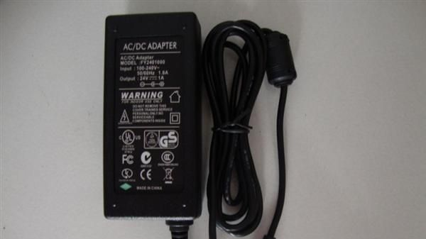 供应12V2A (24V1A)桌面式开关电源适配器