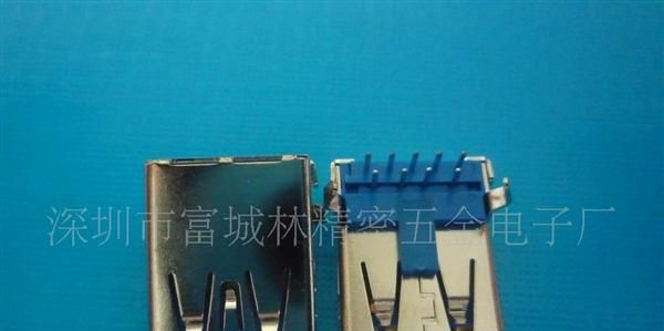 长期供应出售USB3.0  90度插板连接器