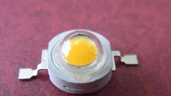 供应1W白光led大功率灯珠/华新丽华35mil 100-110lm