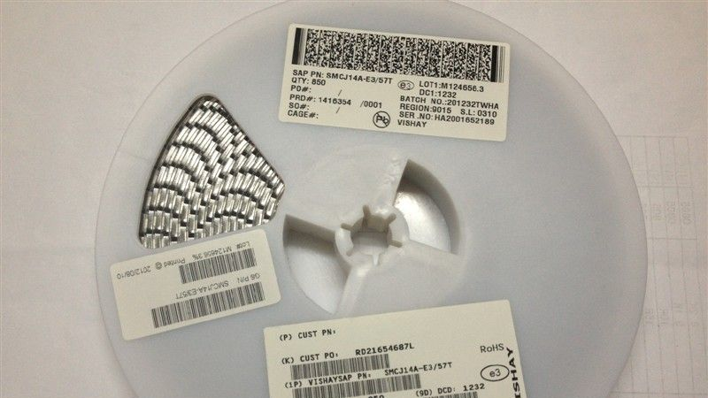 供应二极管 VISHAY SMCJ14A-E3/57T