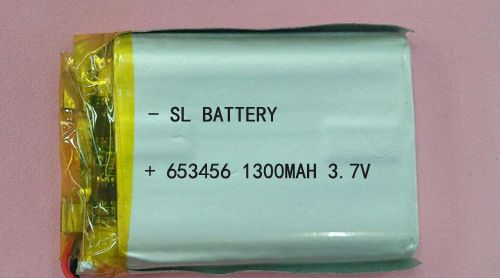 653456 3.7V 1300mAH聚合物锂电池