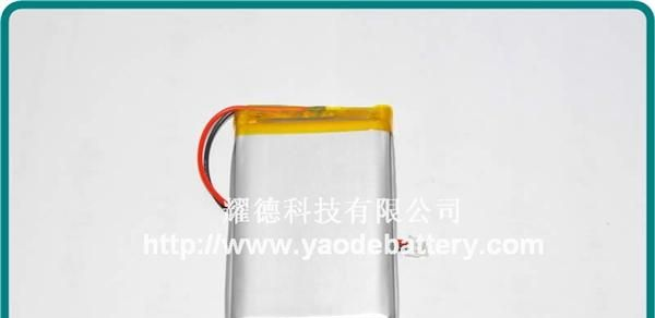 3.7V锂电池 1.3安聚合物锂离子电池(图)