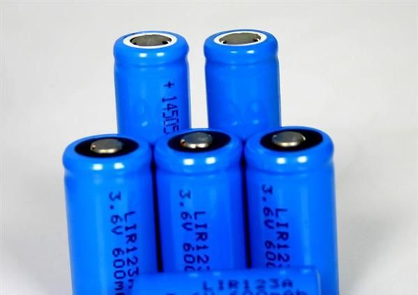厂家直销锂离子电池--123A 600mAh