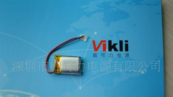 锂聚合电池321035 3.7V，录音笔、蓝牙电池321035  70MAH3.7V