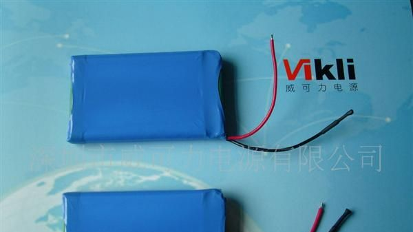 供锂聚合物404466-1200MAH 7.4V，GPS锂电池，聚合物锂离子电池