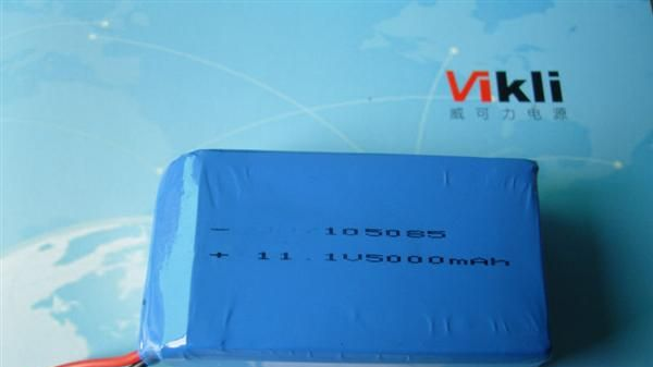 聚合物电池105085-5000MAH11.1V，医疗设备锂电池，仪低仪器电池