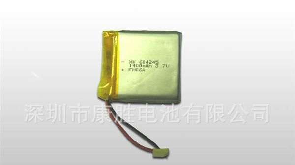 604245  1400mah  3.6V  聚合物锂电池/充电锂电池