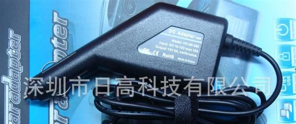 15V 2A 3A 4A 车载充电器  笔记本车充  车载笔记本电源  CE认证