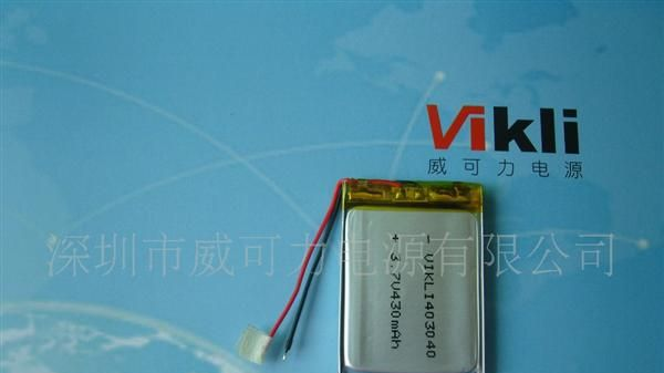 供应锂聚合物电池403040-430MAH