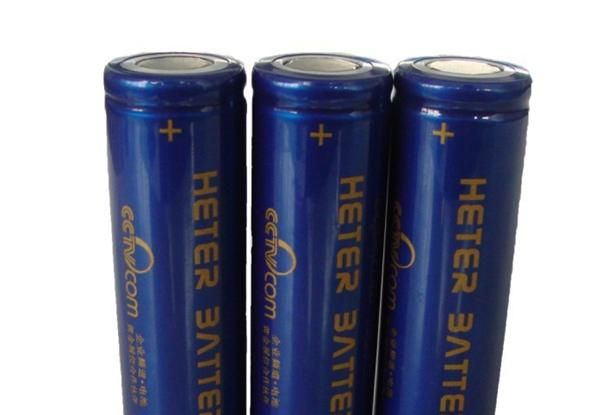 厂家直销磷酸铁锂圆柱电池18650-1400mAh