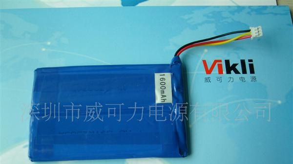 锂聚合物电池644390-2400MAH