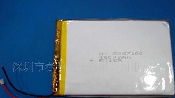 供应监控聚合物电池602020