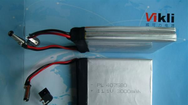 聚合物电池PL415068-1500MAH，聚合物电芯，锂聚合物电池，锂电池