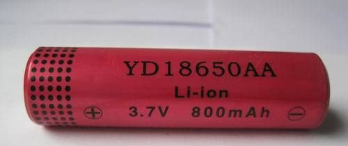 供应电动玩具18650锂电池3.7V 1500mAH,钓鱼灯电池