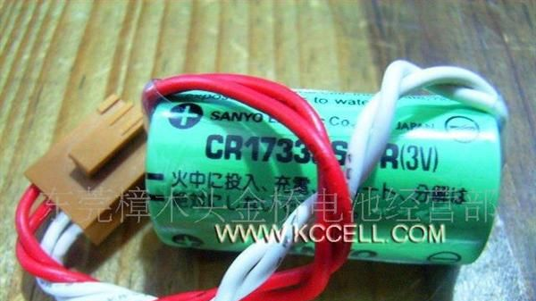 供应三洋PLC专用锂电池CR17335se-r 三洋锂电池 SANYO PLC电池