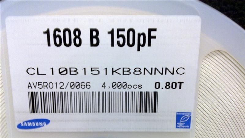 供应三星贴片电容CL05B471KB5NNNC