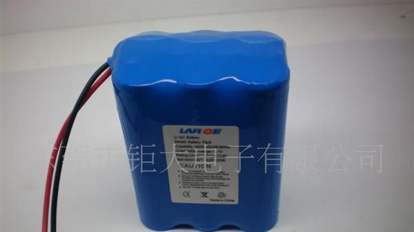 武汉12V 4400mAh可充锂电池组厂家