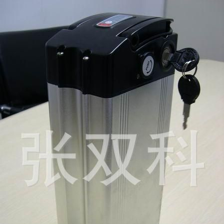 供应48v10Ah 电动自行车 大银鱼款 磷酸铁锂电池