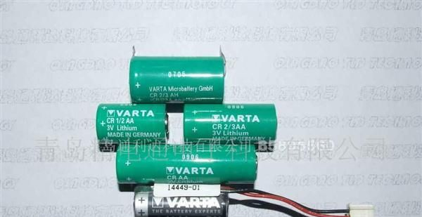 供应进口VARTA锂錳电池 CR2/3AA