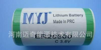 供应锂电池 3.6V ER26500 热量表电池 进口电池 MYJ