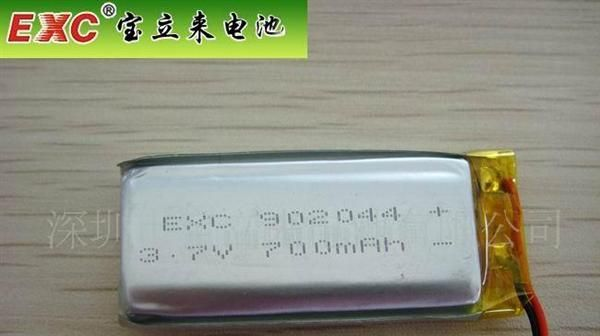 供应高品质702550聚合物锂电池800MAH