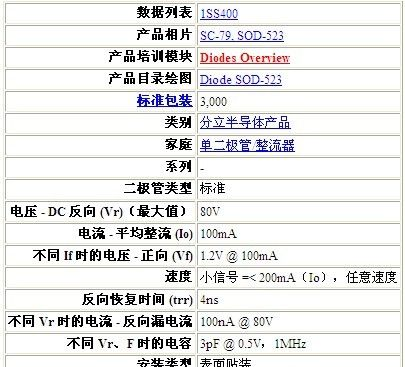 供应1SS400三极管，大量供应1SS400三极管，质优价廉