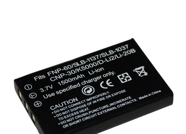 莱彩 欧达  NP-60 电池 FNP-60 电池 国产数码相机 电池 工厂