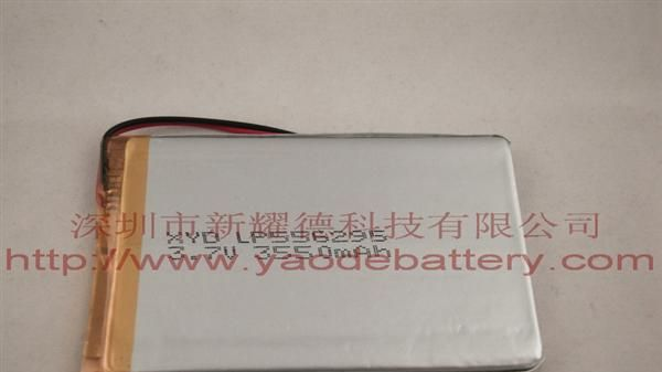 3.7V-3550mAh556295聚合物锂离子电池