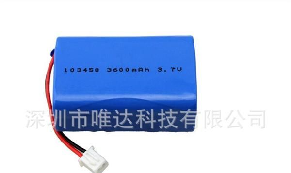 3.7V 3600mAh 103450锂电池