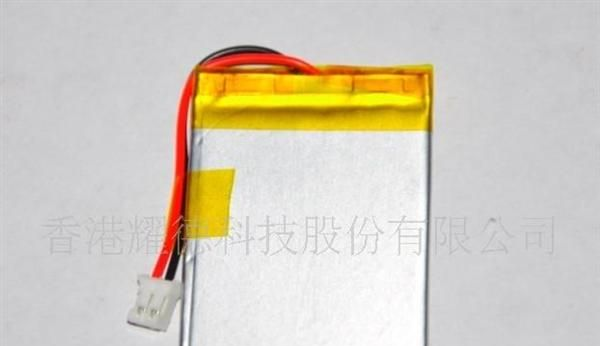 3.6V超薄【LED灯电池】700mAH软包锂电池(图)