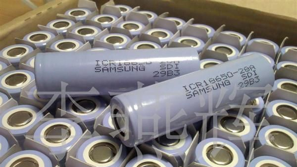 供应进口锂电池三星ICR18650-28A  2800MAH笔记本电池芯