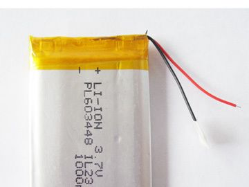 SL603448 3.7V聚合物锂电池1000mAH