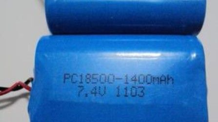 7.4V1400MAH18500电池组带保护板