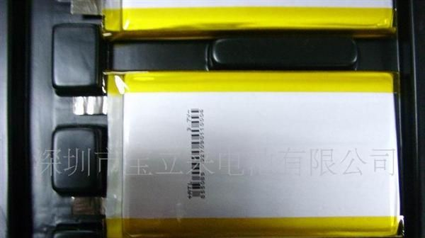 供应大容量聚合物锂电池605085-3000MAH