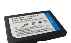 尼康EN-EL2 Coolpix 2500,3500 9904,BP-NKL2,DDEN-EL2电池
