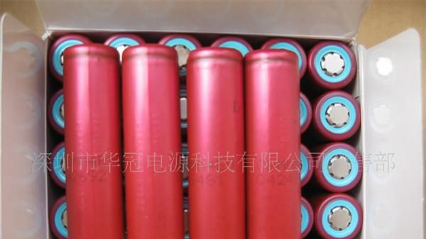 原装三洋18650 足2600MAH锂电池