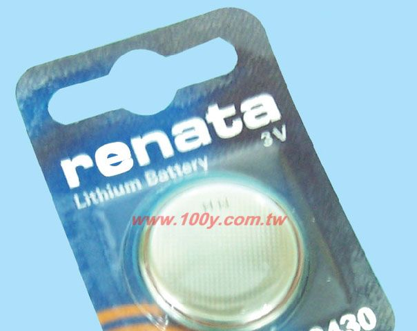 供应CR2430  　RENATA_钮扣型锂电池