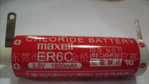 现货供应PLC　专用锂电池ER6C　3.6v