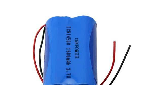 3.7V 锂离子电池 1600mAh 单串锂电池组