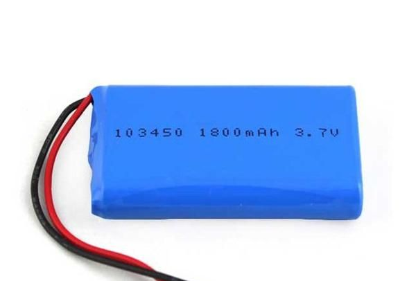 103450 3.7v 1800mAh锂离子电池