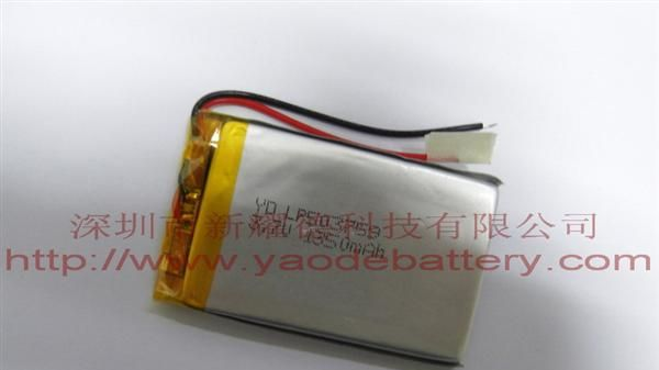 聚合物锂电池3.7V 1.3A聚合物锂电池(图)