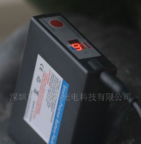 12V5.2AH带10段电量数码显示锂电池组