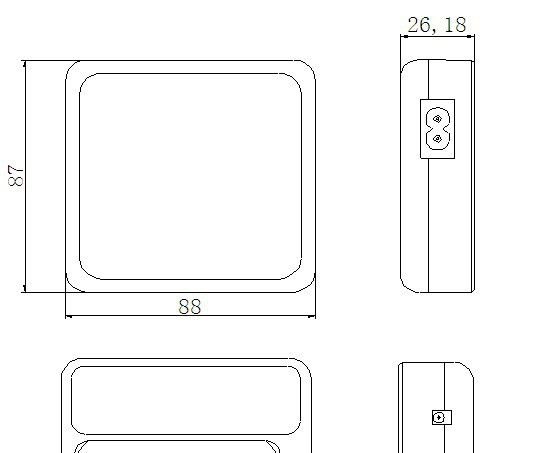 款18650智能双槽充电器 低噪音 过载过压过流保护