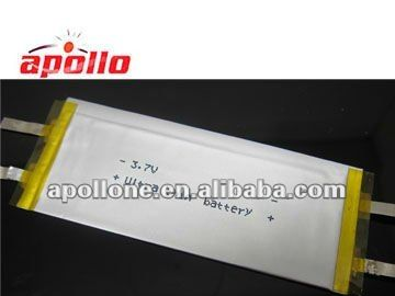 深圳厂批3.7V-40 mah-503075超薄聚合物电芯 锂电池电芯 电芯批发