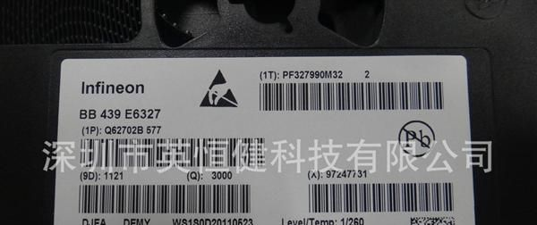 原装Infineon 变容二极管 BB439E6327 进口IC 现货