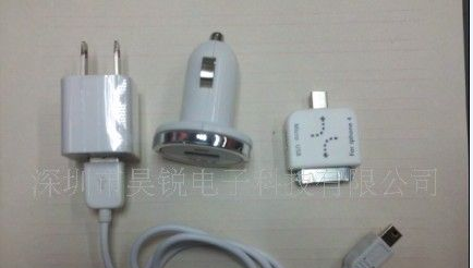 苹果iphone 3gs phone 4车充 苹果车载直充充电器 带线鸡腿