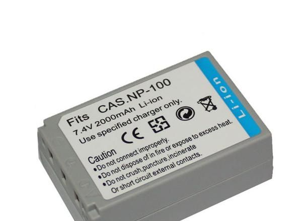 供应CASIO卡西欧数码相机NP-100电池 NP100电池    厂家批发