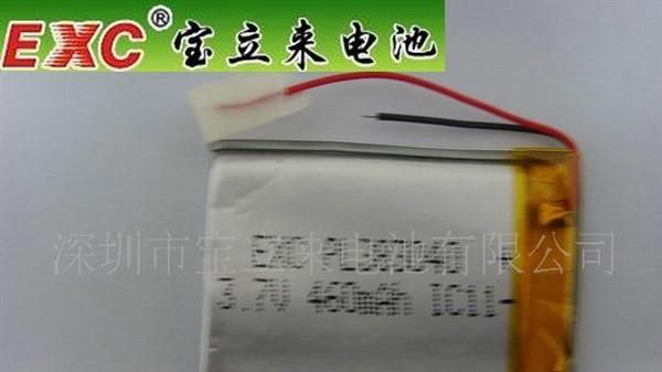供应高品质403035聚合物锂电池380MAH