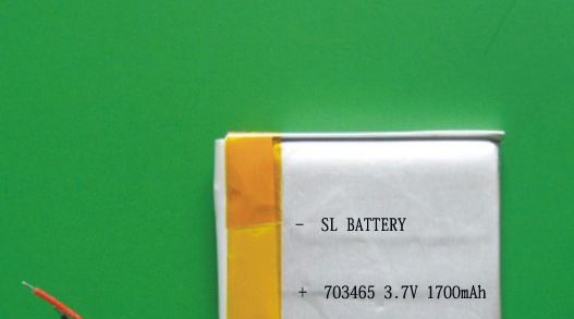 703465 3.7V 1700mAH聚合物锂电池
